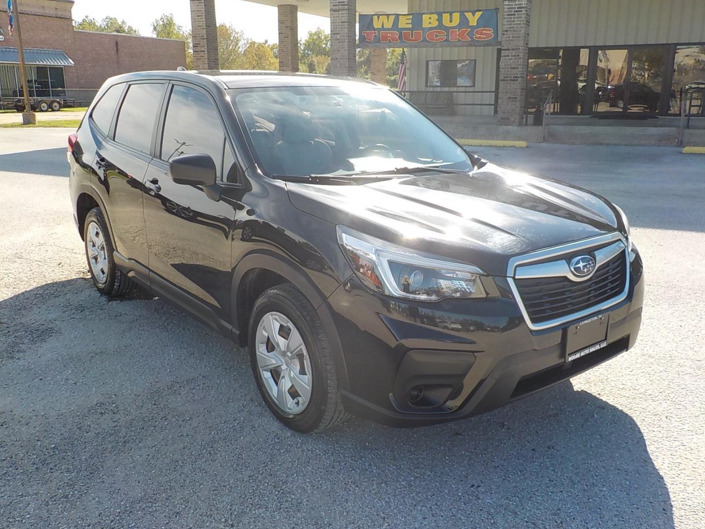 2021 Black /Black/Gray Subaru Forester (JF2SKAAC2MH) with an 2.5L engine, Automatic transmission, located at 1617 W Church Street, Livingston, TX, 77351, (936) 327-3600, 30.710995, -94.951157 - I love these Forester's!! Good for the family or go on a wilderness trip in the mountains! Take your pick! - Photo#1